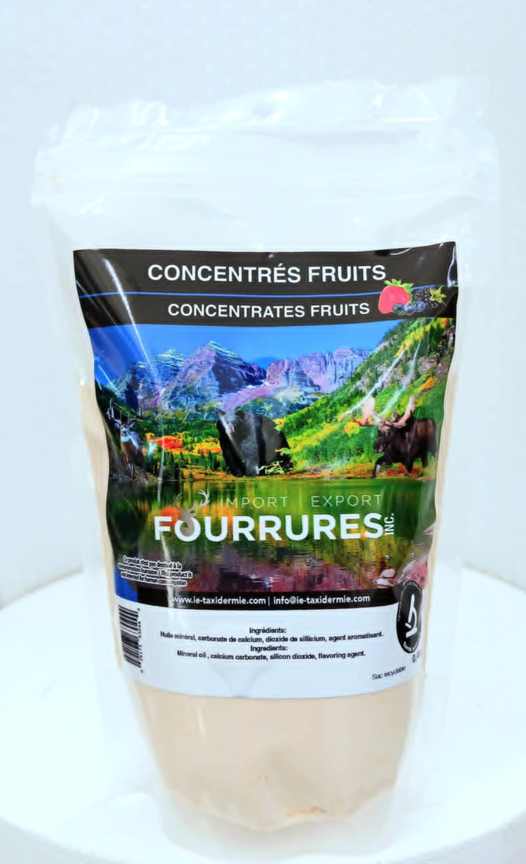 Import export concentré fruit