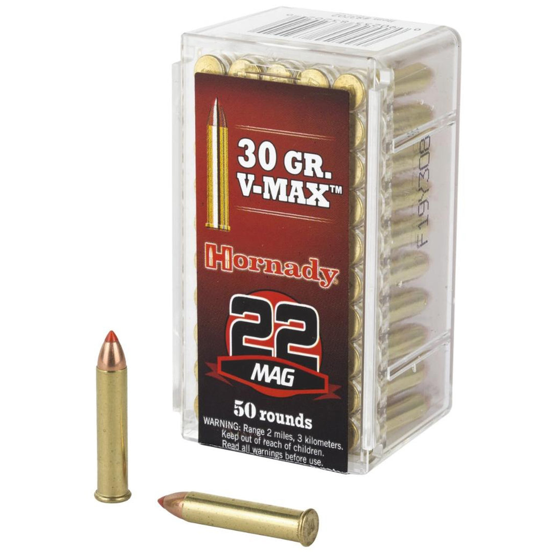 Hornady 22 WMR V-Max 30 GR