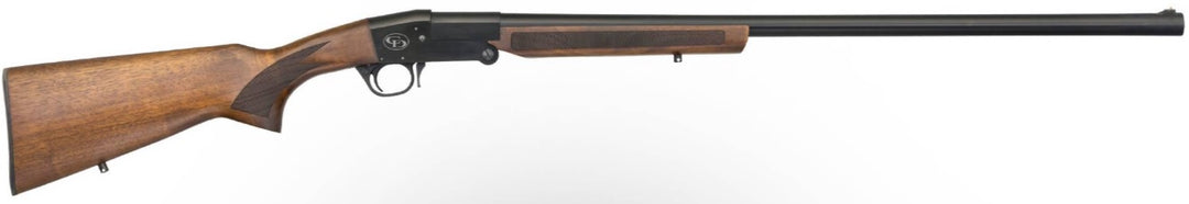Fusil a un coup crosse en bois