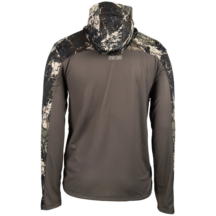 Chandail camo chasse filet Offrack homme Hugo Strong - Connec