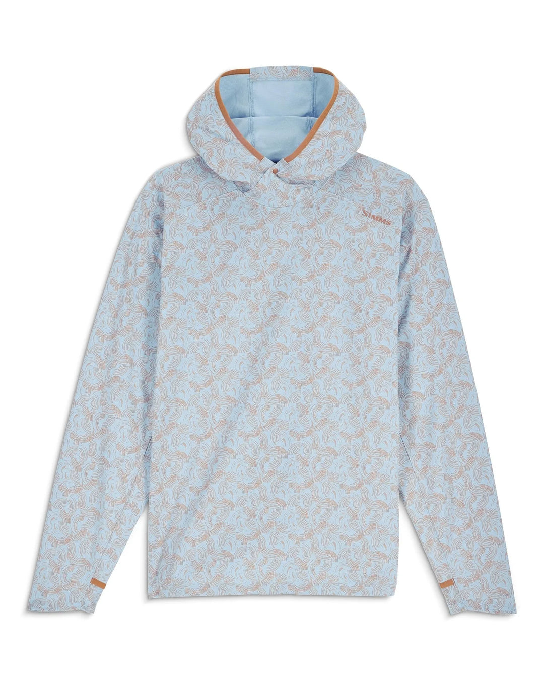 Simms Solarflex hoody half moonn steel blue M