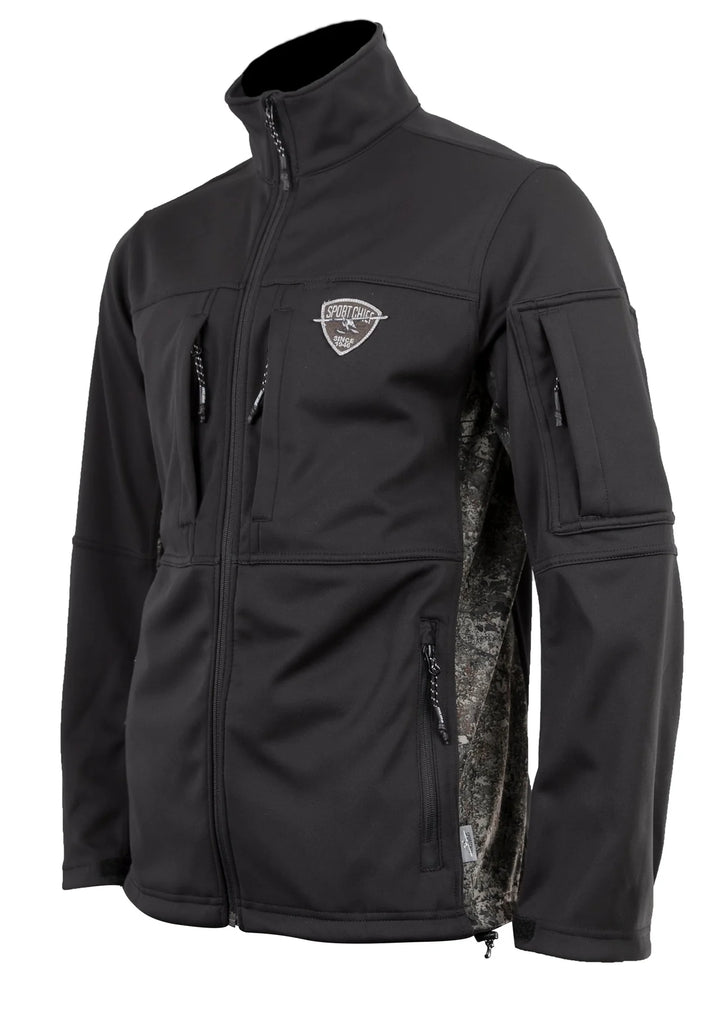 Manteau de chasse noir homme JTM Collection Jason Tremblay Morneau - Sportchief