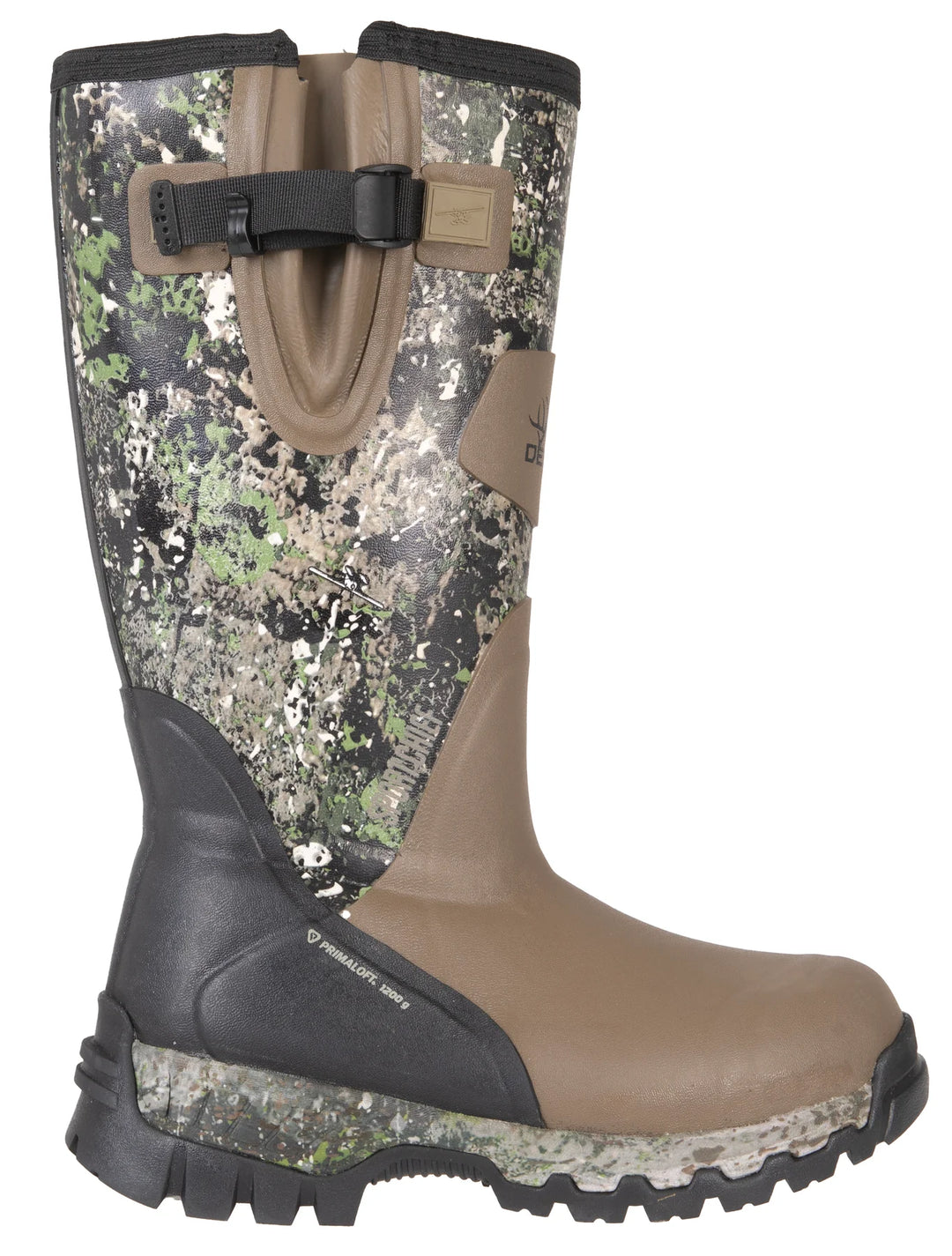 Botte camo chasse en caoutchouc "Nautilus" collection Filles de bois femme