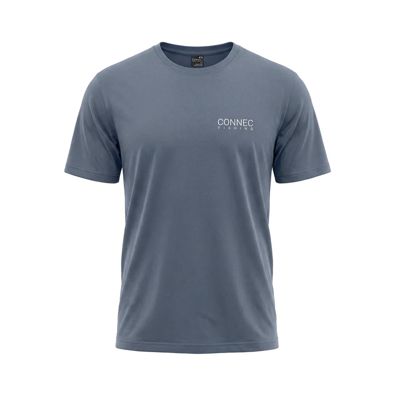 Connec trail t-shirt bleu mirage