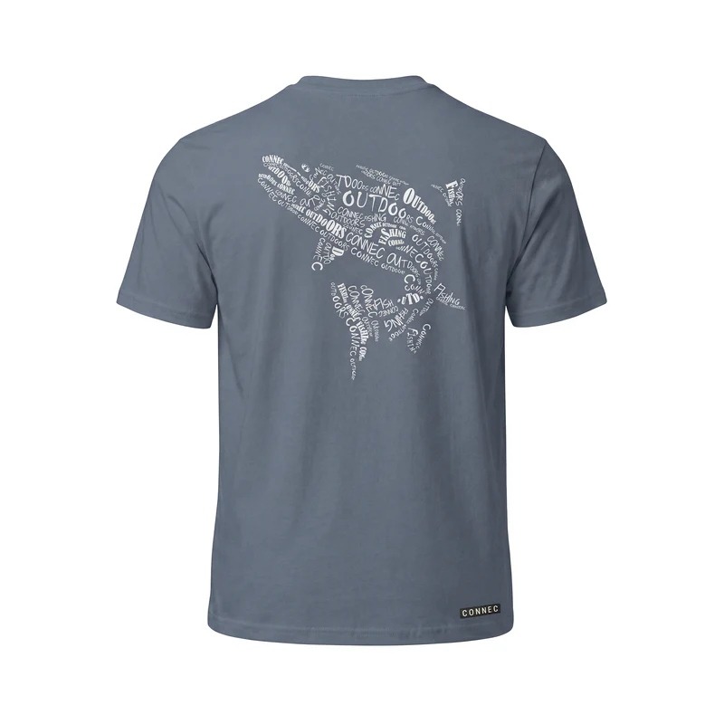 Connec trail t-shirt bleu mirage
