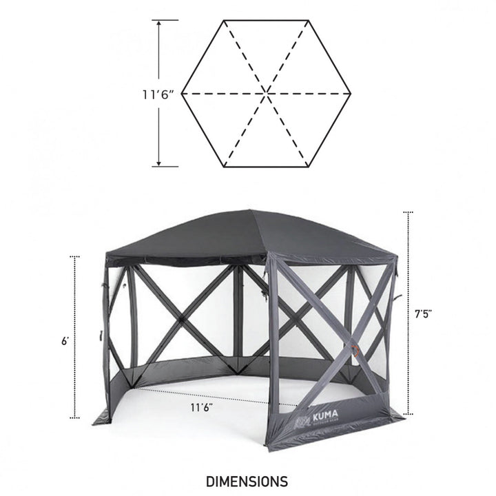 Bear den gazebo - Montage rapide