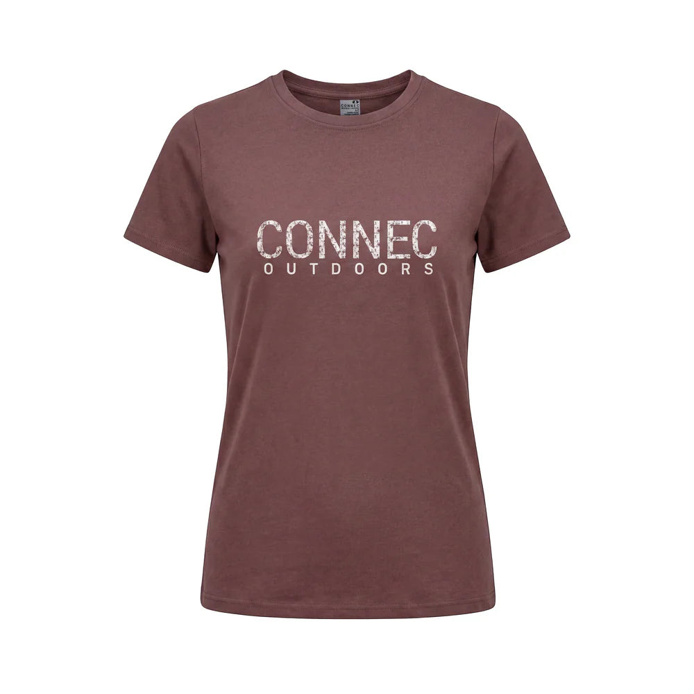 Connec trail t-shirt femme marron