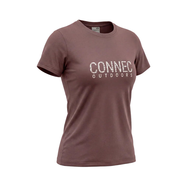 Connec trail t-shirt femme marron