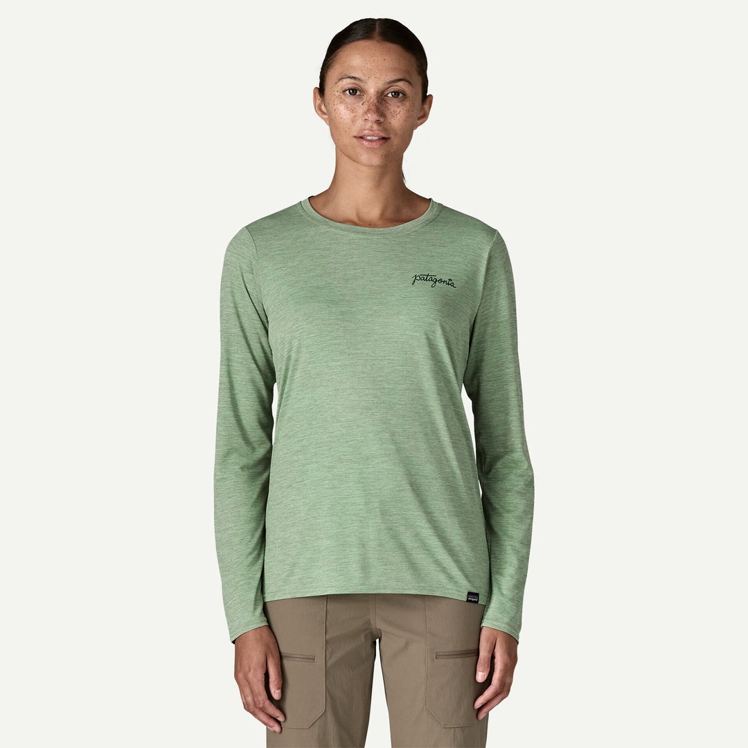 T-shirt graphique Capilene® Cool Daily à manches longues pour femme – Waters