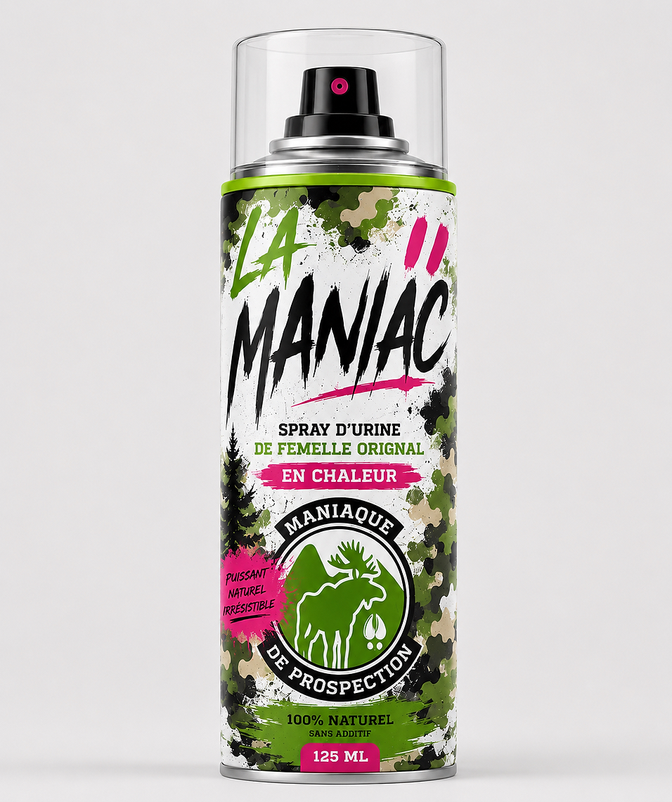 Maniak de prospection La maniac urine de jument en chaleur en spray
