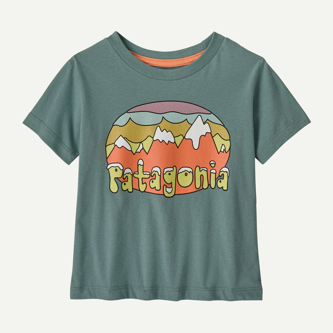 Patagonia T-shirt pour bébé – motif Fitz Roy Flurries
