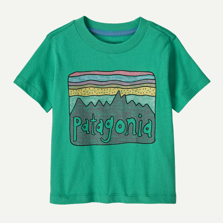 Patagonia T-shirt pour bébé – motif Fitz Roy Skies