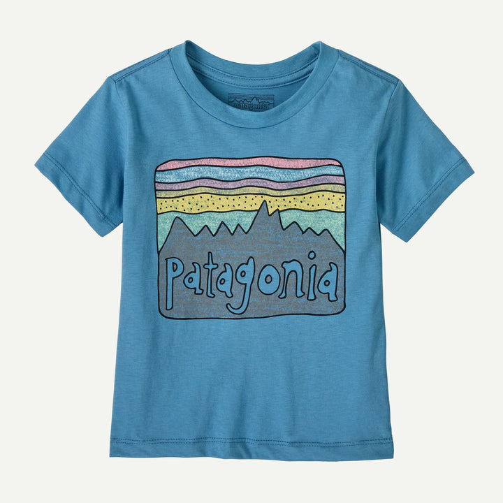 Patagonia T-shirt pour bébé – motif Fitz Roy Skies