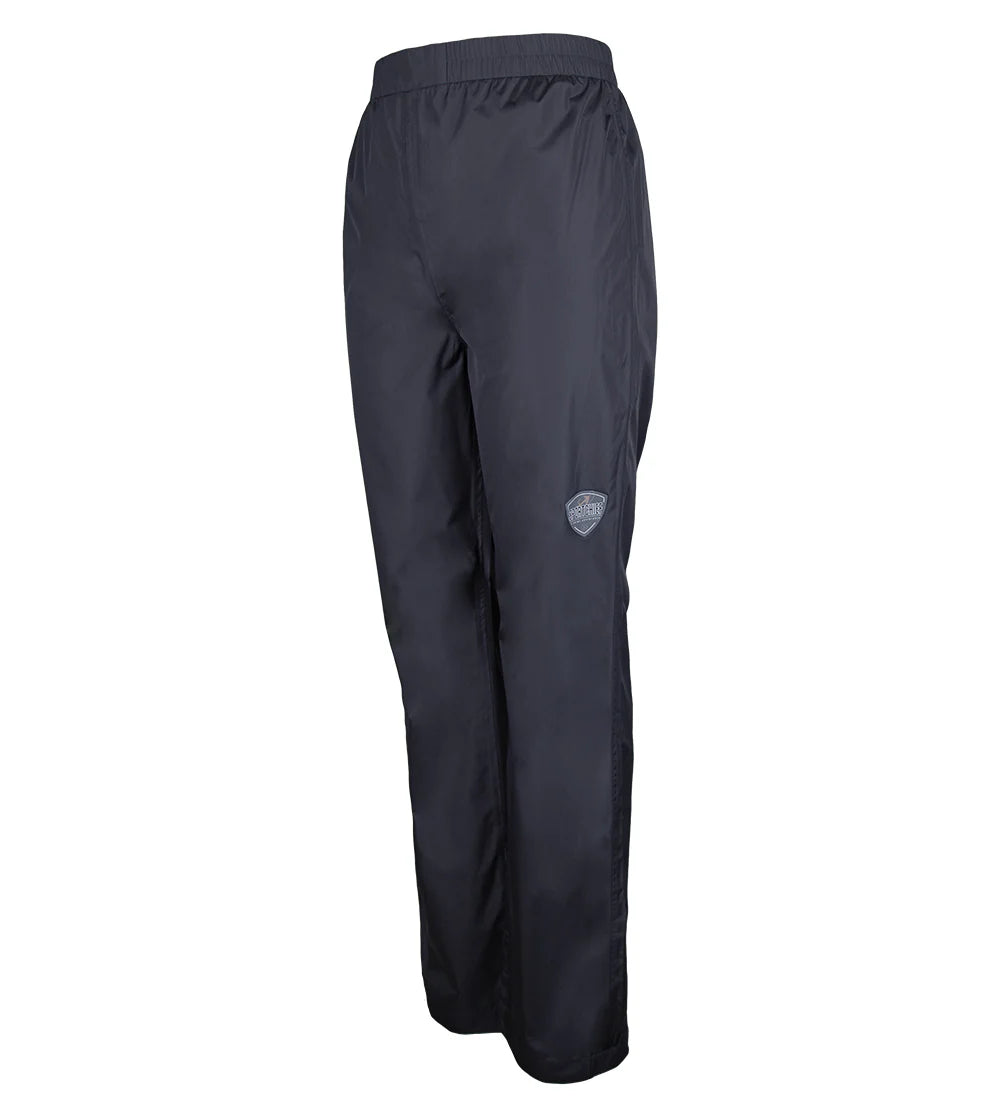 Sportchief femme pantalon de pluie Noir "Packable"