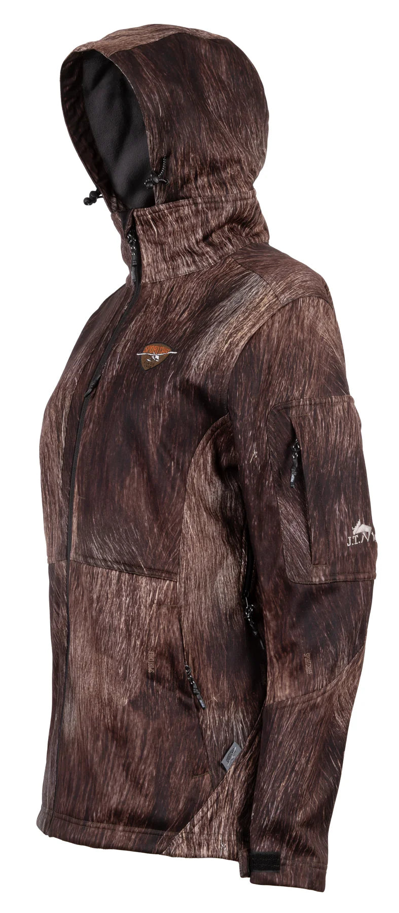 Manteau de chasse femme camo orignal J.T. Moose Collection Jason Tremblay Morneau