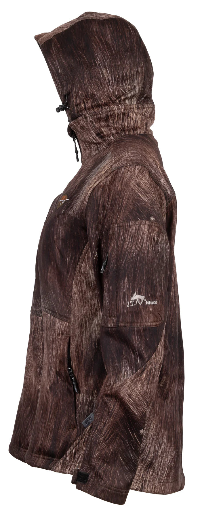 Manteau de chasse femme camo orignal J.T. Moose Collection Jason Tremblay Morneau