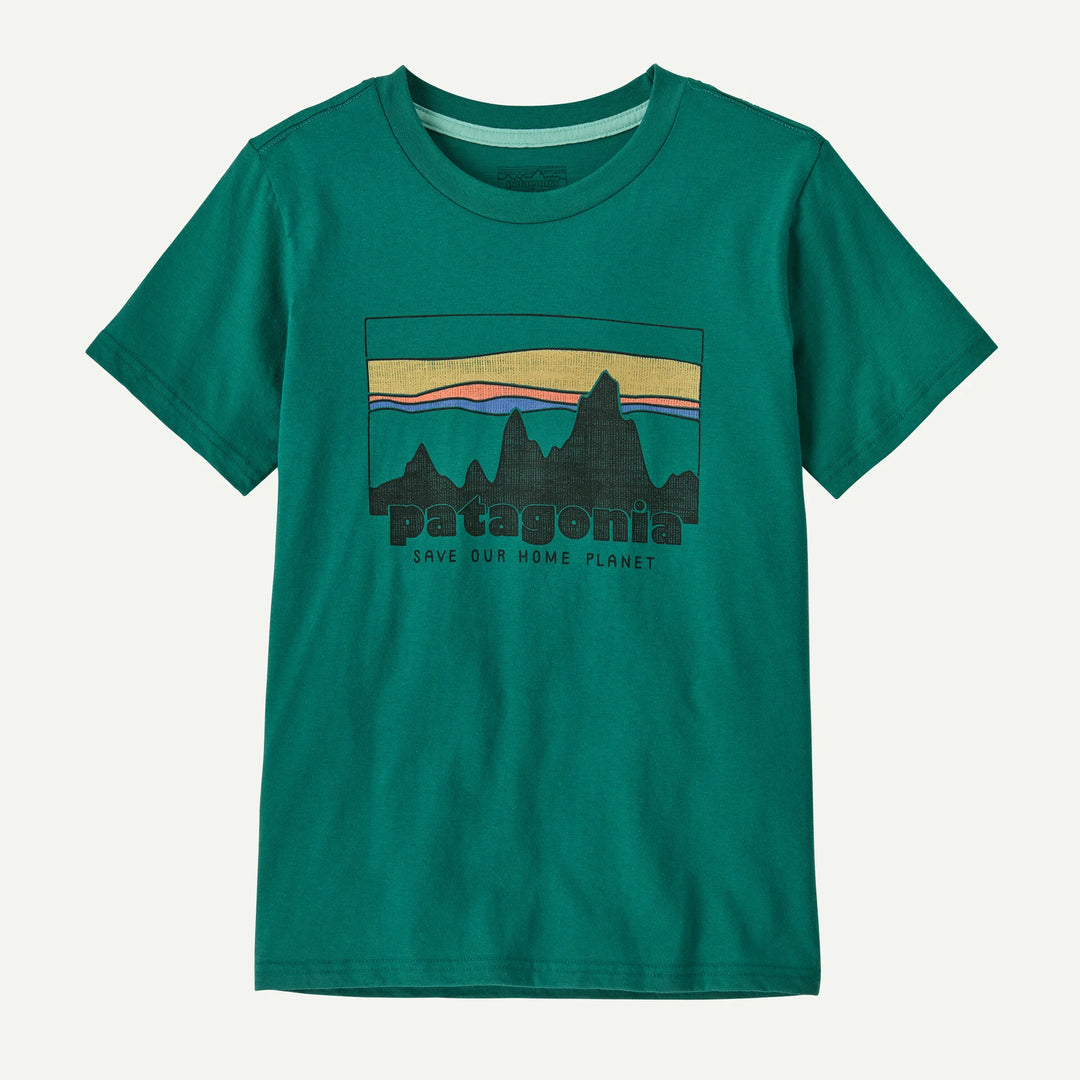 Patagonia T-shirt Patagonia pour enfants – motif ‘73 Skyline