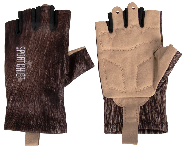 Gants bouts coupés de chasse Camo Orignal Édition Jason Tremblay Morneau