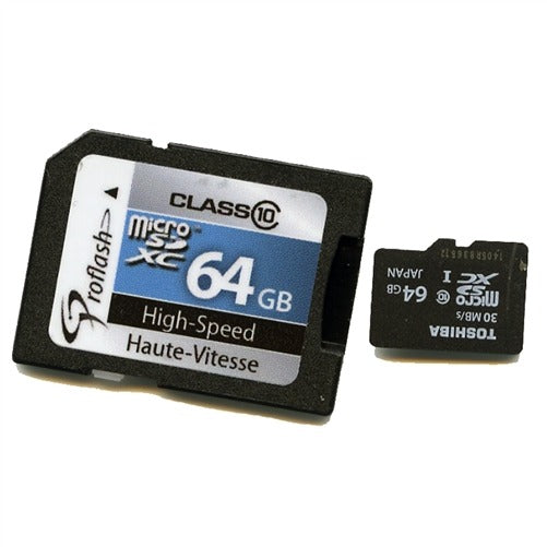 Carte SD 64 gb ecotone