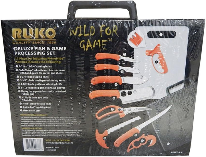 Ensemble de couteaux et accesoires Ruko 11 pièces