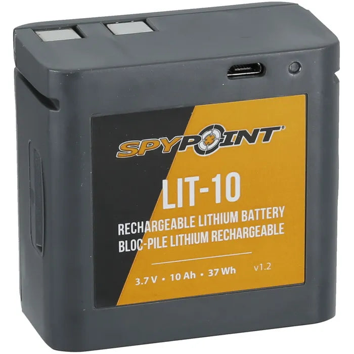 Ensemble de pile rechargeable au lithium - Spypoint Lit-10