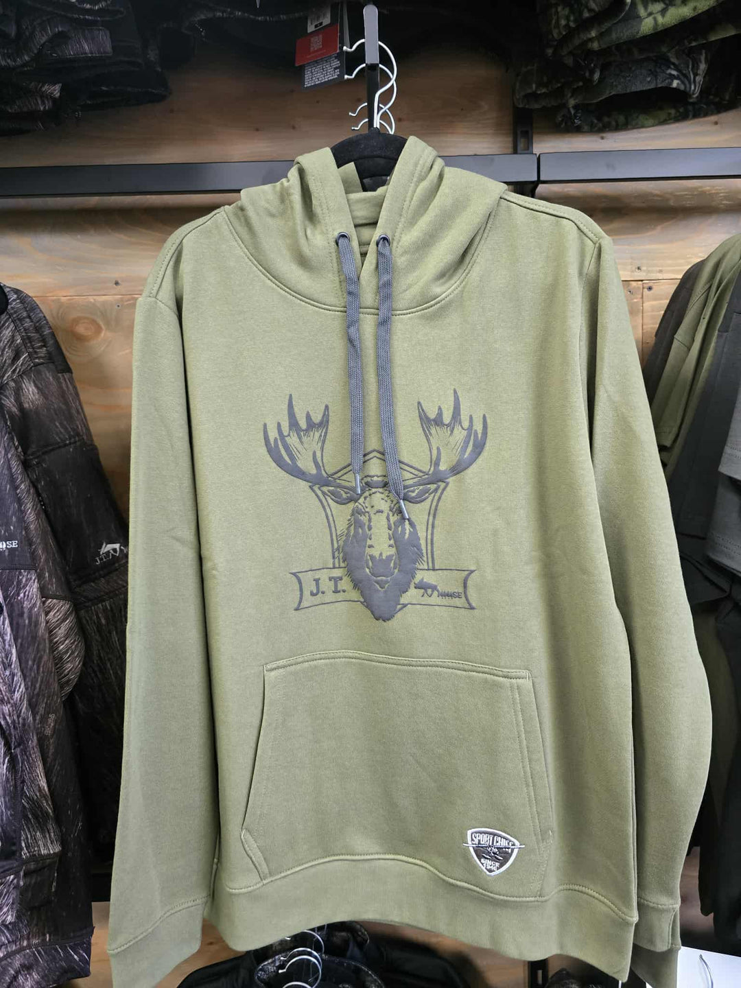Chandail hoodie de chasse homme J.T. Moose Collection Jason Tremblay Morneau