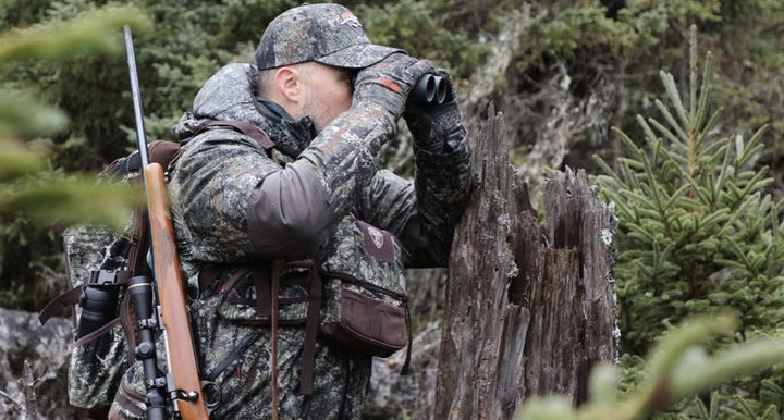 Sac de Chasse "Apex" pour Jumelles - Camo par Hugo Strong