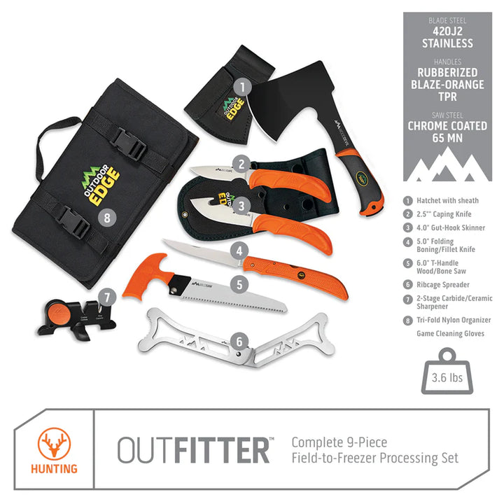 Trousse Outfitter™ pour la chasse et la transformation du gibier