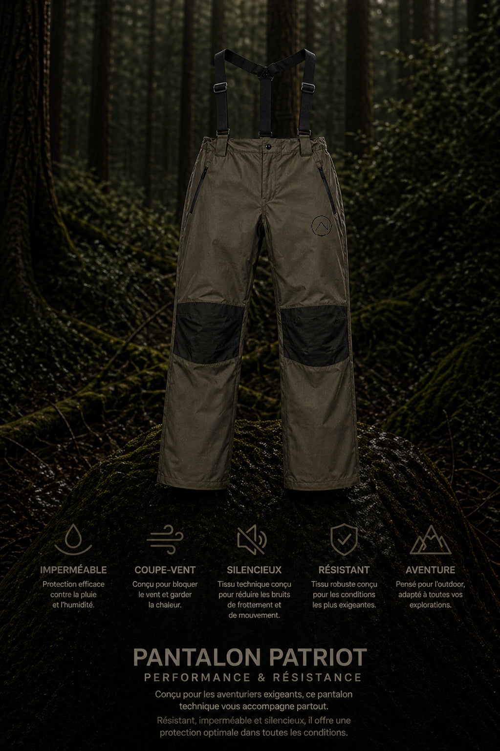 NBC Pantalon de Pluie Patriot