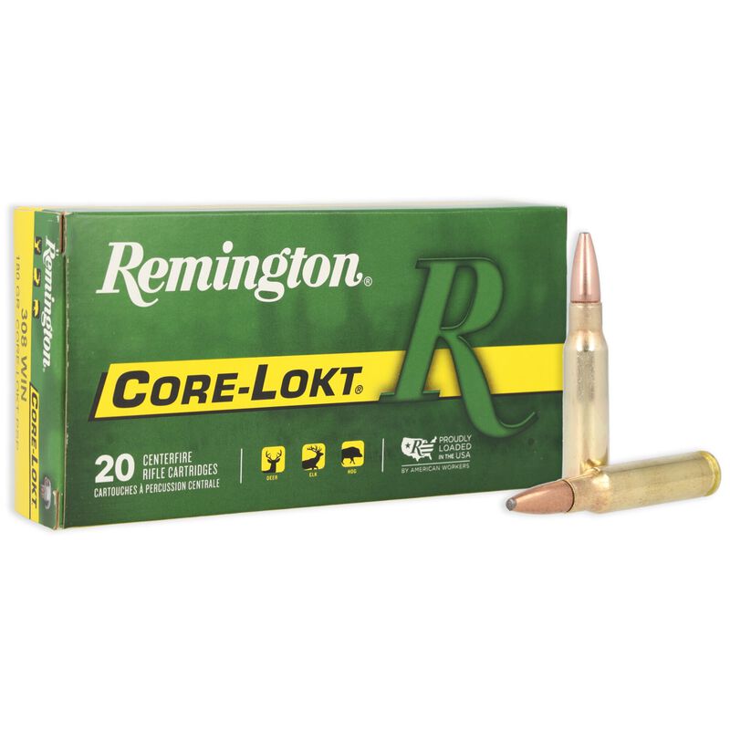 Remington  308 WIN 180 GR Core-Lokt PSP