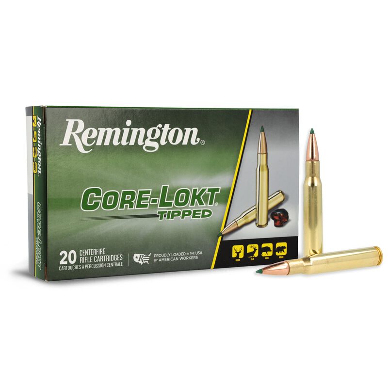 Remington 30-06 Core-Lock Tipped 165 GR