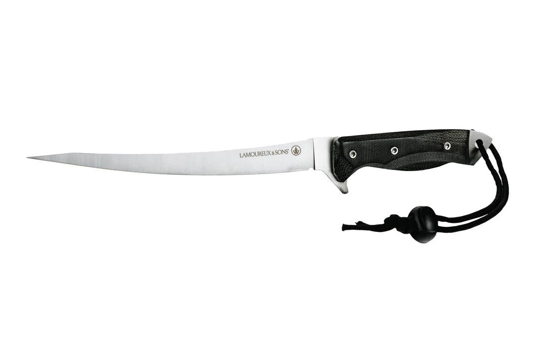 Couteau Filet Lamoureux Bonaventure Pro Guide Noir