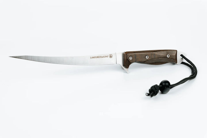 Couteau Filet Lamoureux Bonaventure Pro Guide Noir