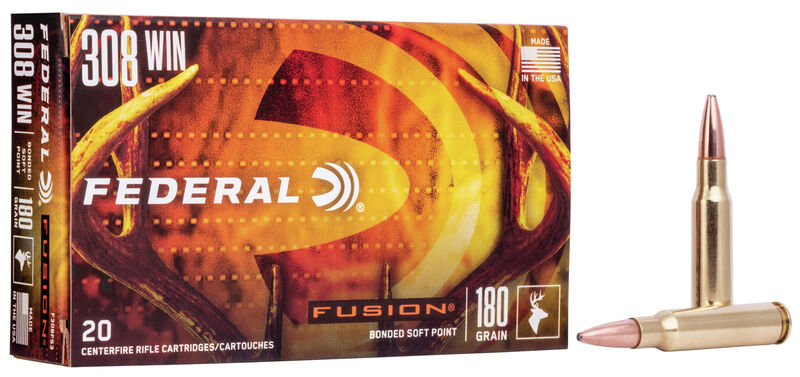 Federal 308 WIN 180 GR Fusion