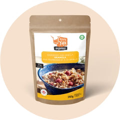Happyyak granola aux framboises