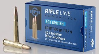 Munition ppu 303 british 180 gr