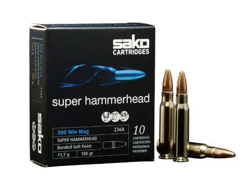Sako Super Hammerhead  300 WIN. MAG. 180 GR - Boîte de 20