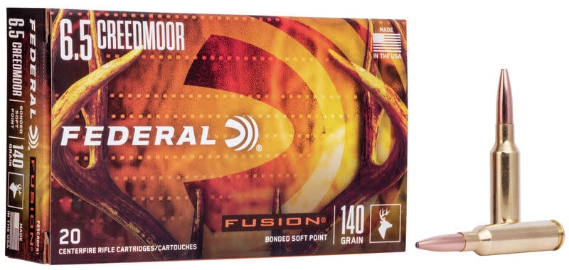 Federal Fusion 6.5 Creedmoor 140 GR