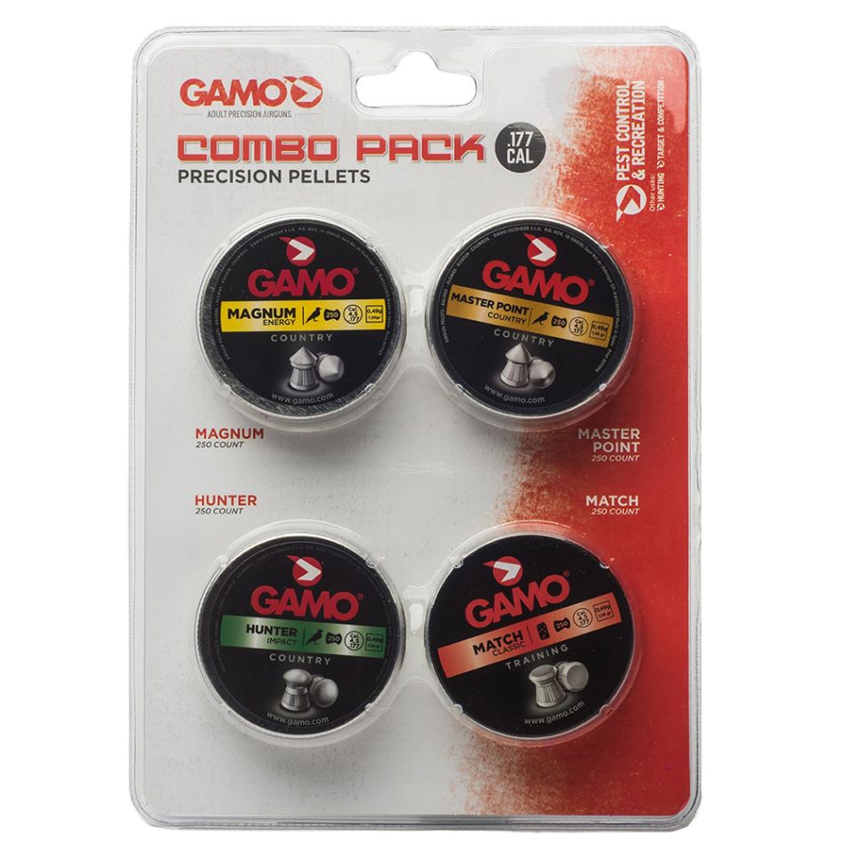 Gamo combo pack 1000 assortissement .177