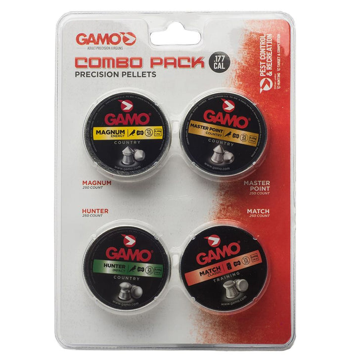 Gamo combo pack 1000 assortissement .177