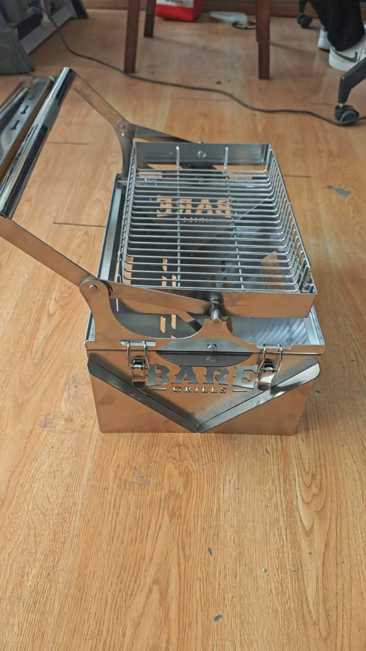 Bare grill BBQ portatif
