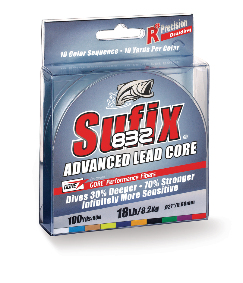 Sufix Advanced lead core 100 yds 18LBS