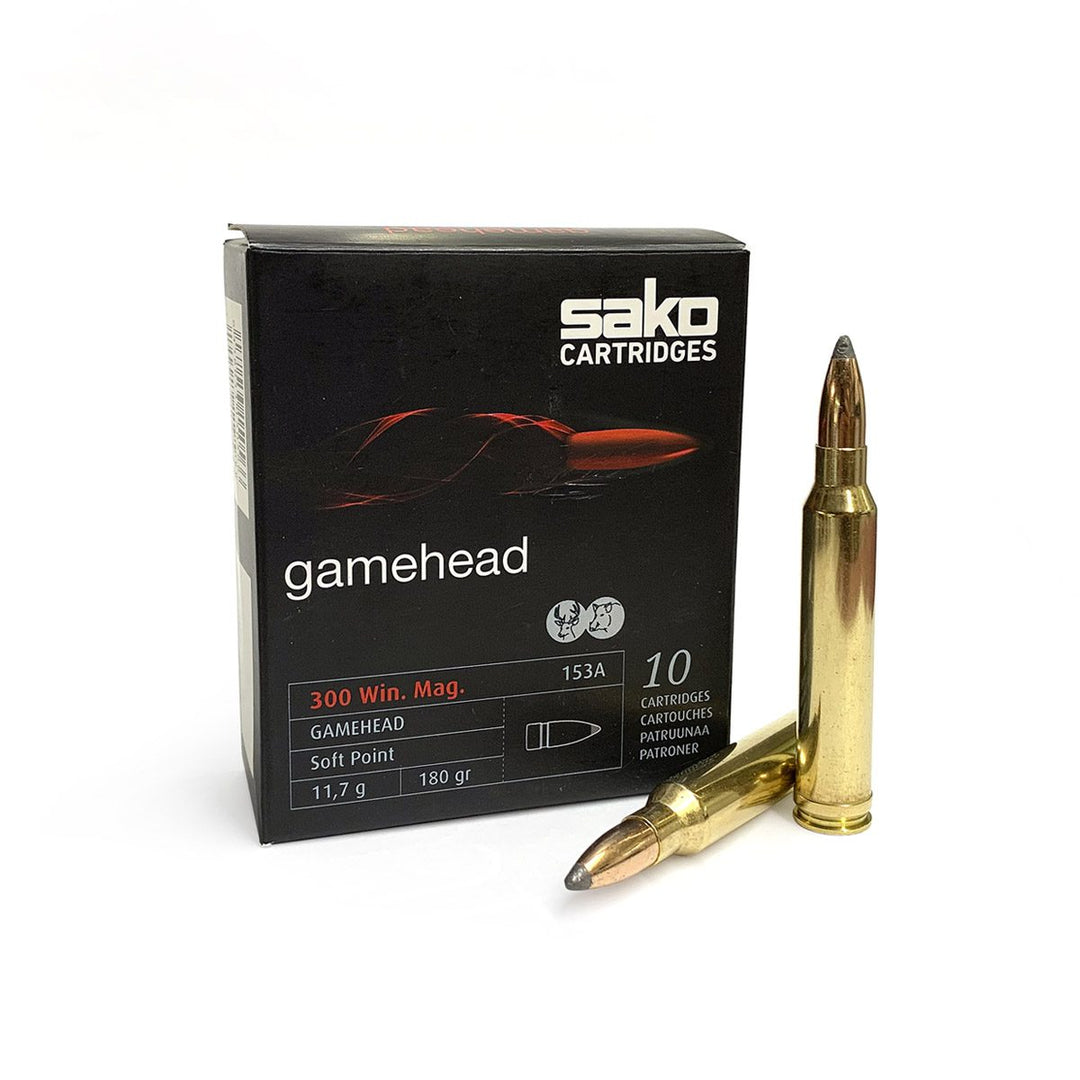 Sako Gamehead 300 WIN. MAG. 180 GR - Boîte de 20