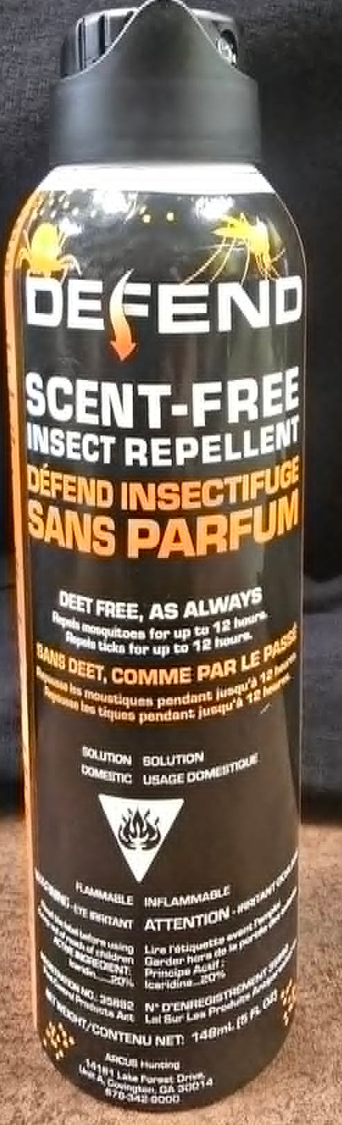 Defend insectifuge sans parfum
