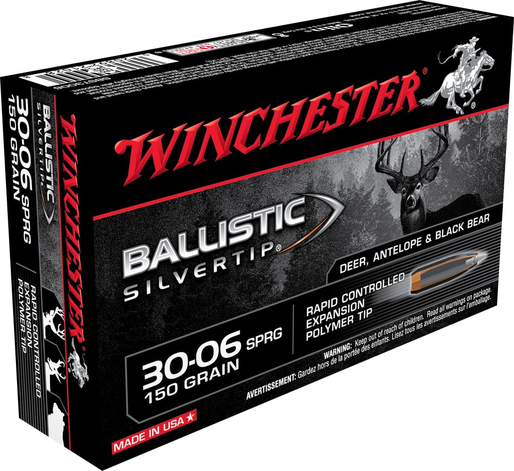 Winchester 30-06 150 GR Ballistic Silvertip